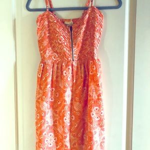 Roxy Summer Dress with zipper detail